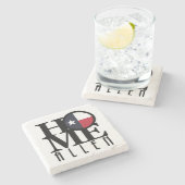 HOME Allen Texas Stenen Onderzetter (Zijkant)