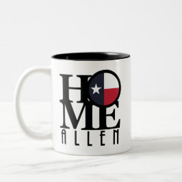 HOME Allen Texas Tweekleurige Koffiemok