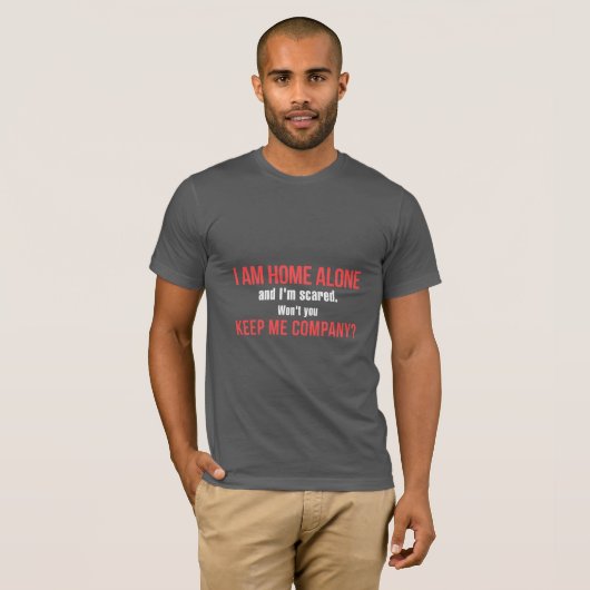 HOME ALONE T-SHIRT (Voorkant volledig)