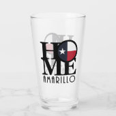 HOME Amarillo Texas Glas (Achterkant)