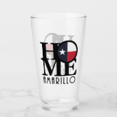 HOME Amarillo Texas Glas (Voorkant)