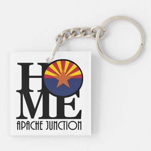 HOME Apache Junction Sleutelhanger (Achterkant)