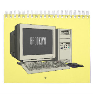 Home Appliance cartoon illustratiekalender Kalender