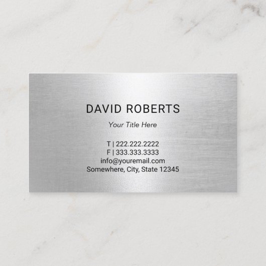 Home Appliance Reparatie Service Modern Navy Blue Visitekaartje (Achterkant)