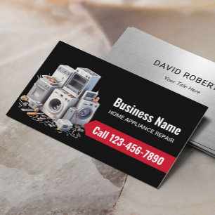 Home Appliance Reparatie Service Professioneel Zwa Visitekaartje