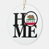HOME Aptos CA Keramisch Ornament (Links)