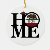 HOME Arcata, Californië Keramisch Ornament (Voorkant)