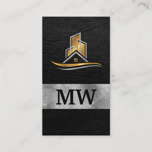 Home Architect Vastgoed Logo Visitekaartje (Voorkant)