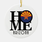 HOME Arizona Keramisch Ornament (Voorkant)