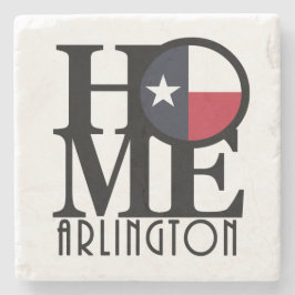HOME Arlington Texas Stenen Onderzetter