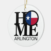 HOME Arlington TX Keramisch Ornament (Links)