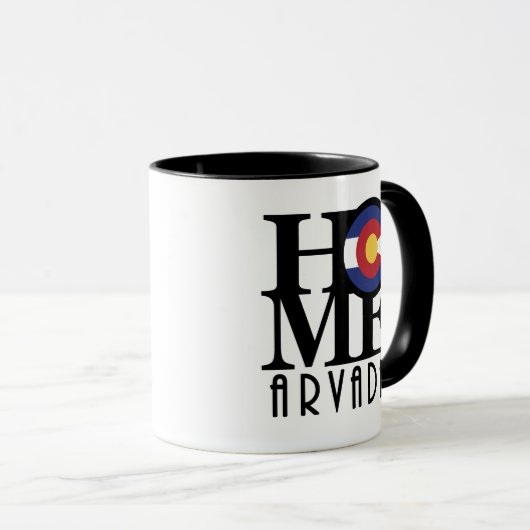 HOME Arvada Coloado 11oz Mok (Voorkant rechts)