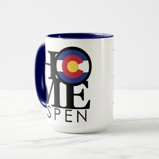 HOME Aspen Colorado Mok (Voorkant links)