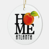 HOME Atlanta Georgia Keramisch Ornament (Links)