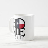 HOME Austin Texas 11oz Koffiemok (Voorkant links)