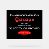 Home Auto Mechanische Garage Vlieggereedschap Acry Acryl Bord (Voorkant)