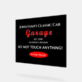 Home Auto Mechanische Garage Vlieggereedschap Acry Acryl Bord (Hoek)