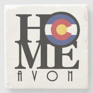 HOME Avon Colorado Stenen Onderzetter