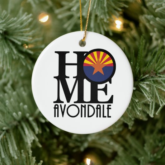 HOME Avondale Arizona Keramisch Ornament (Boom)