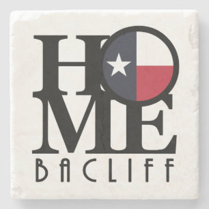 HOME Bacliff Texas Stenen Onderzetter
