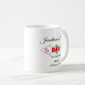 Home Bar Tavern Pub Man Cave Coffee Toddy Mok Cup (Voorkant rechts)