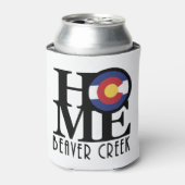 HOME Beaver Creek Colorado Blikjeskoeler (Blikje Voorkant)