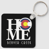 HOME Beaver Creek Colorado Sleutelhanger (Achterkant)