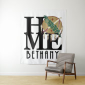 HOME Bethany Oklahoma Wandkleed (In situ)