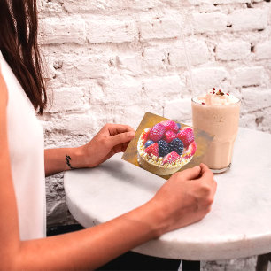 Home Bked Berry Tart Briefkaart