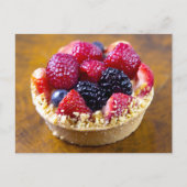 Home Bked Berry Tart Briefkaart (Voorkant)