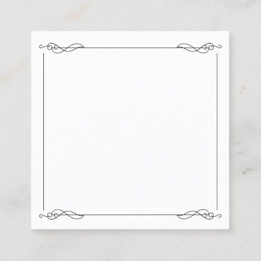 Home Blesser in het Engels en Hebreeuwse Verf Spla Contactkaartje (Achterkant)