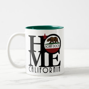 HOME Bonny Doon California 11oz Tweekleurige Koffiemok