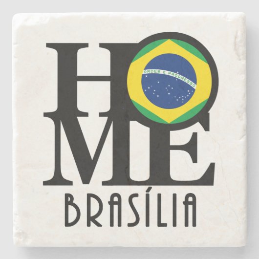 HOME Brasília Stenen Onderzetter (Voorkant)