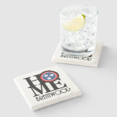 HOME Brentwood TN Stenen Onderzetter (Zijkant)