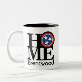 HOME Brentwood Tweekleurige Koffiemok