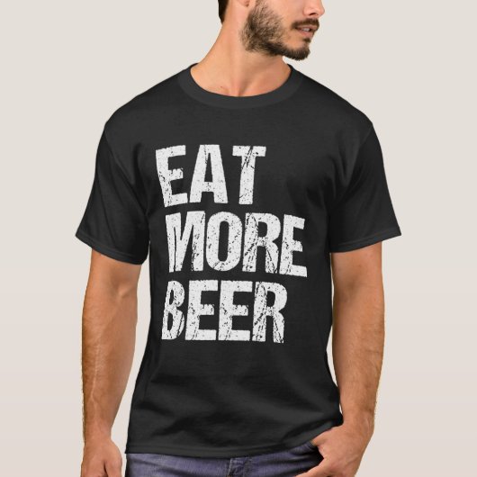 Home Brewing Craft House Microbrewing Brew Eat Mo T-shirt (Voorkant)