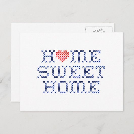 Home-Briefkaart Briefkaart (Voorkant / Achterkant)