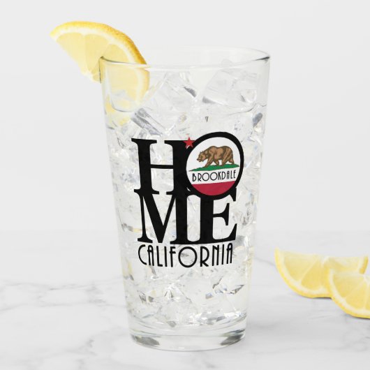 HOME Brookdale California Glas (Voorkant ijs)