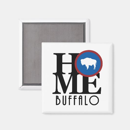 HOME Buffalo Magneet (Voorkant / Achterkant)