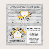 Home Build Logo | Bouw Visitekaartjes (Buitenkant ongevouwen)