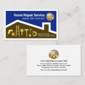 Home Building Handyman Lijst Visitekaartje (Voorkant / Achterkant)