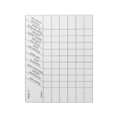 Home Cake Business Order Tracking Form Notitieblok (Gedraaid)