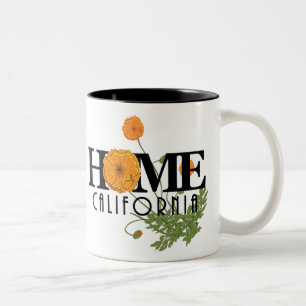 HOME California Poppies 11oz Tweekleurige Koffiemok