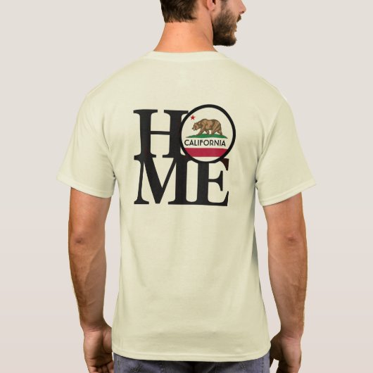 HOME Californië T-shirt (Achterkant)