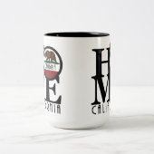 HOME Cambria 15oz Tweekleurige Koffiemok (Center)