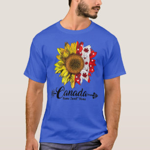Home Canada Day Maple Sunflower 1 Juli Ondeende T-shirt