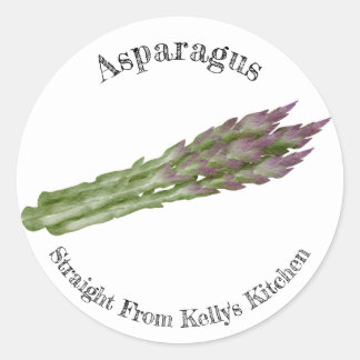 Home Canning Business Asparagus Étiquette alimenta