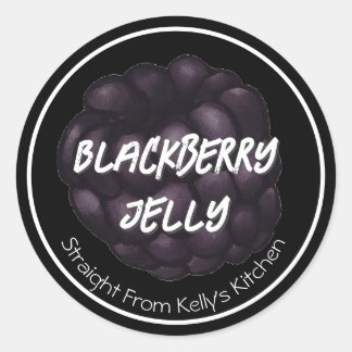 Home Canning Business Blackberry Jelly Jam Label