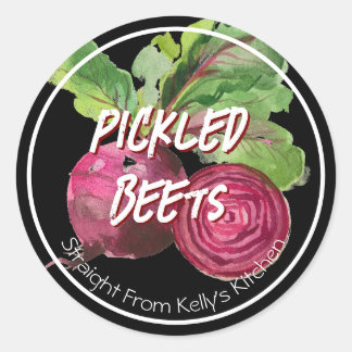 Home Canning Business Pickled Beets  Label