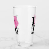 HOME Cape Coral Pink Hibiscus Glas (Links)